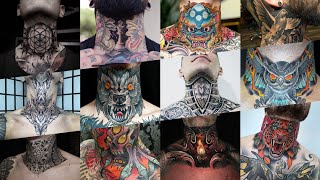 Full neck tattoos for men - Throat tattoo @Keshibooandklife