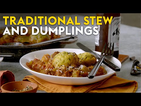 Matt Preston's traditional stew and herb dumplings recipe | delicious. Australia
