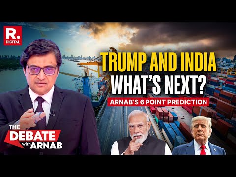 Arnab's 6 Points On India's Road Ahead As Trump Threatens 500% Tariff