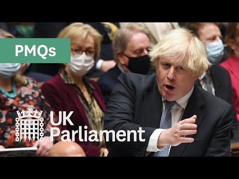 Prime Minister's Questions with British Sign Language (BSL) - 15 December 2021