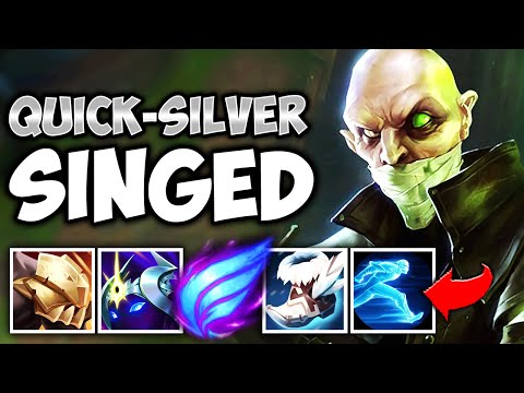 SINGED IS THE FINAL BOSS OF MOVEMENT SPEED BUILDS (LEGIT MADNESS) - League of Legends