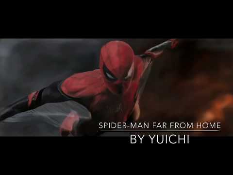 SPIDER-MAN FAR FROM HOME iPad procreate Time-lapse