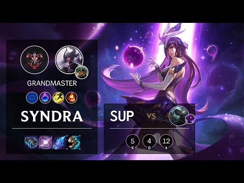 Syndra Support vs Senna - EUW Grandmaster Patch 10.11