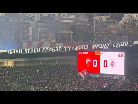 Provokativna parola Delija iznad juga, Grobari je zapalili, ubacivali stolice i gađali igrače Zvezde