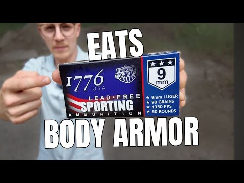 0% Lead Ammo: Destroys Body Armor
