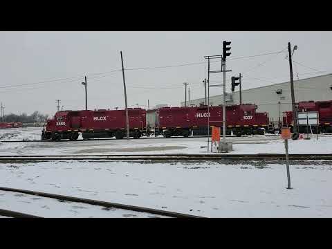 HLCX 1042, 1048, 1037, 3880, Appleton Yard, 29 Jan 22