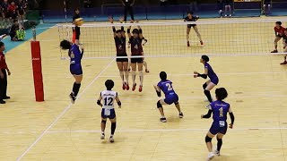 【2025近畿大会・準々決勝】京都橘 vs 奈良文化　第１セット＜女子バレーボール＞