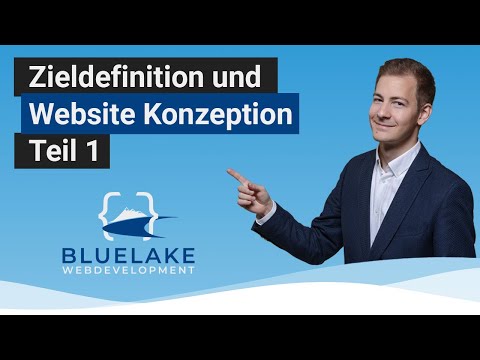 Zieldefinition und Website Konzept