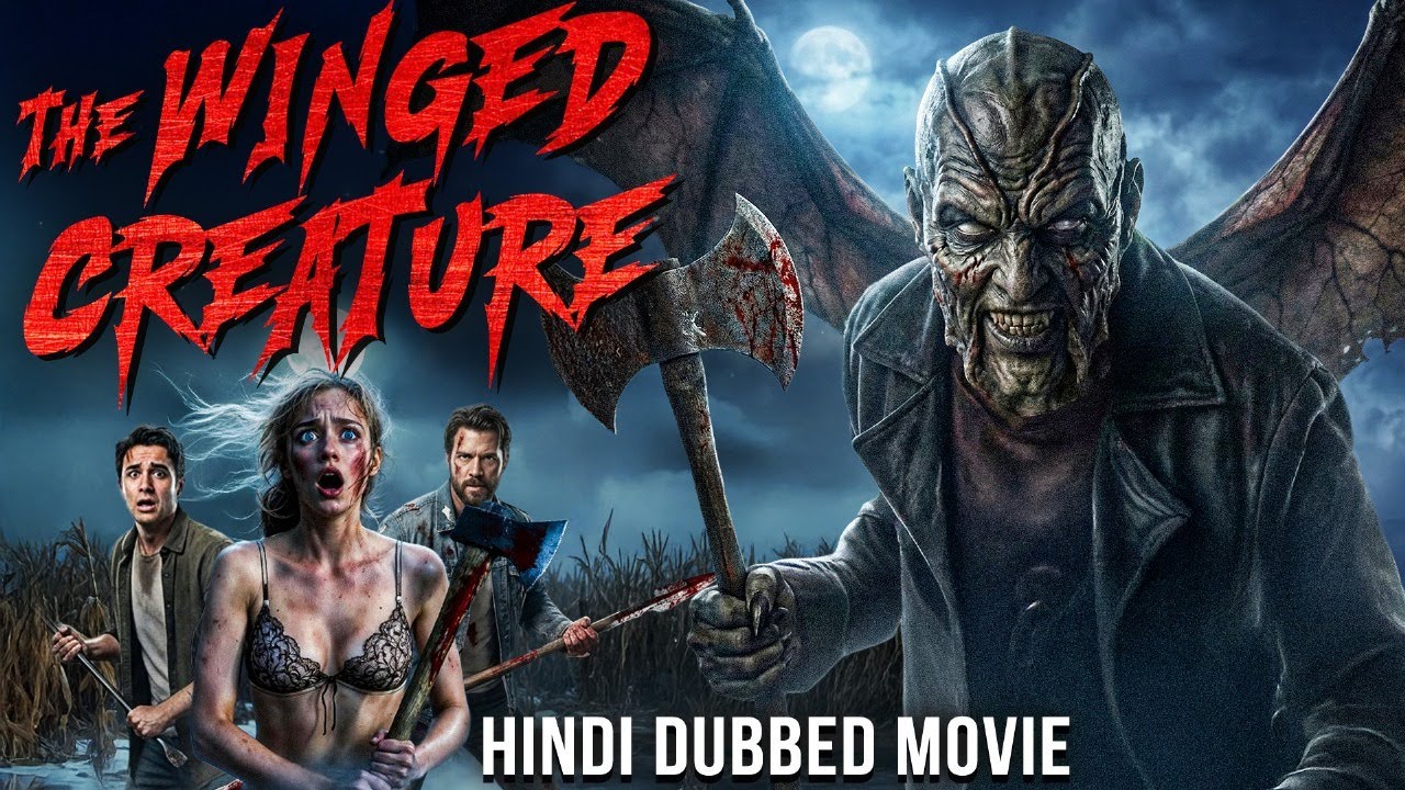द विंग्ड क्रीचर THE WINGED CREATURE - Hollywood Hindi Dubbed Movie | Slasher Horror Creature Movie