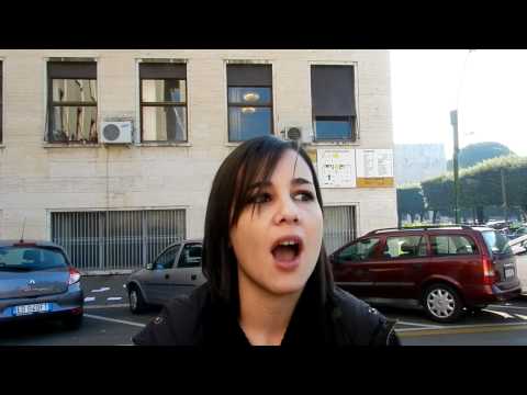 Roma 1.12.11-Napolitano alla Sapienza: intervista a Claudia di Unicommon