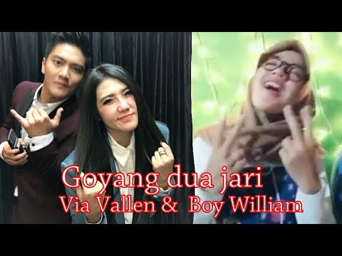 Via Vallen feat Boy William goyang dua jari