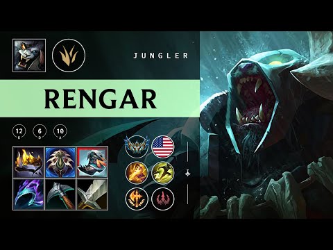 Rengar Jungle vs Ekko - NA Challenger Patch 25.24