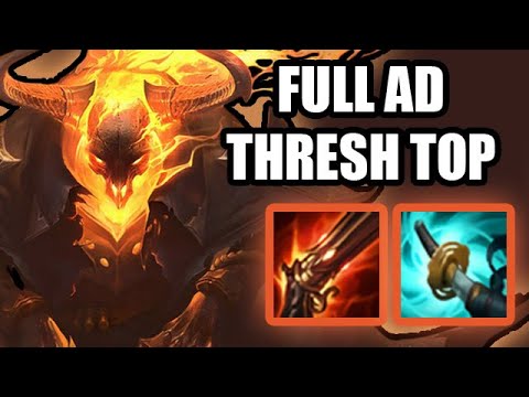 CRUSH THEM with FULL AD THRESH TOP - Thresh vs Nasus Top Lane - League of Legends Commentary
