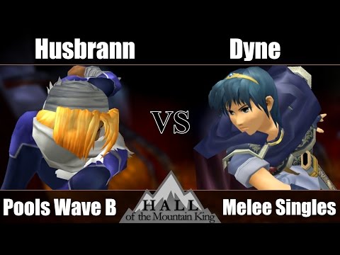 HotMK - Husbrann (Sheik)  Vs. Dyne (Marth) - Pools - Melee Singles