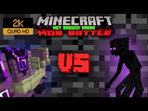 ENDER GUARDIAN VS MUTANT ENDERMAN | Minecraft Mob Battle