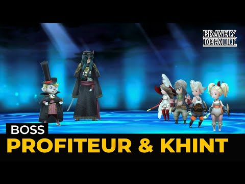 Bravely Default Remaster: Chairman Profiteur & Khint (Boss | Hard | Lv 1)