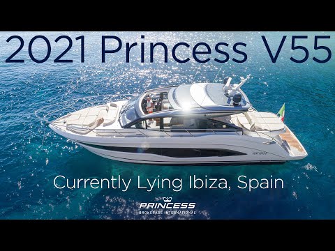 Princess V55 'AV' FOR SALE in Ibiza, Spain
