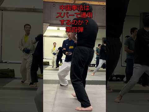 蹴りを取られかけた…八極拳的な歩法で一気に詰める【中国拳法スパー④】