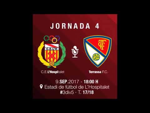 Gol David García C.E. L´Hospitalet - Terrassa F.C.