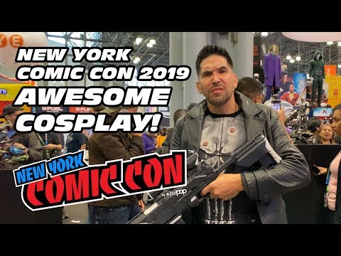 New York Comic Con 2019 AWESOME COSPLAY, NYCC 2019