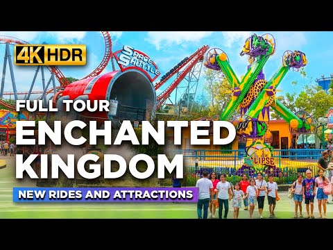 Full Tour of ENCHANTED KINGDOM Philippines | NEW Rides and Attractions | BEST Amusement Park