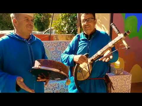 Berber Musicians in the Atlas Mountains