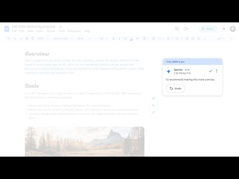 Help me refine in Google Docs
