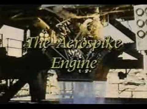 X-33 - Ground-based firing of a linear aerospike rocket eng