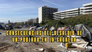 Consecuencias del desalojo de unas barracas en La Sagrera. #barcelona #barracas