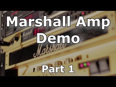Marshall Amp Demo (JMP-1 / EL-34 50/50) - Part 1 - Clean