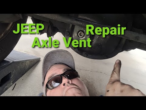 Axle / Differential Vent Repair on Jeep XJ #jeepxj