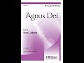 Agnus Dei (Three-part Mixed) - Victor C. Johnson