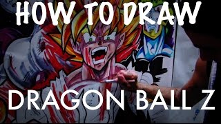 HOW TO DRAW Dragon Ball Z EPIC