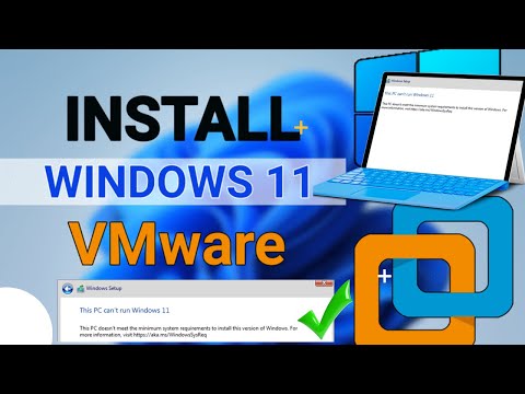 كيفية تثبيت Windows 11 على برنامج VMWare | قم بتثبيت Windows 11 على Virtual Machine حل مشكلة التثبيت