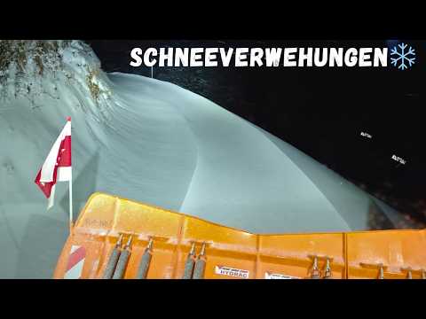 ❄️Snow removal | Snowstorm❄️Winter services in the Zillertal Alps