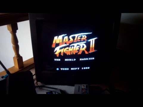 Master Fighter 2 (1992 Yoko soft) Famicom NES Nintendo Unlicensed Game