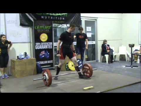 Hydrofit Open 3 22/06/14 - Deadlifts Group B -93kg Jnr and Masters