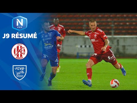 J9 I FC Annecy-FC Villefranche (2-0), le résumé I National FFF 2021-2022
