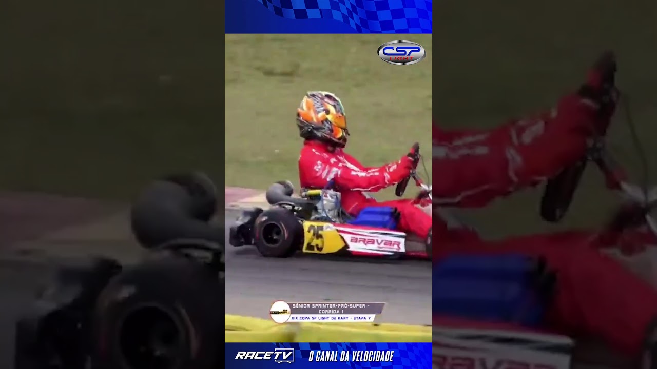 Chegou a hora e a vez da Senior Sprinter PRO Super, na 7ª Etapa da Copa São Paulo Light de Kart!