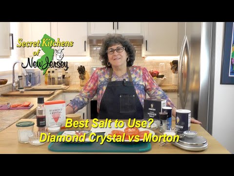 Best Salt to Use -- Diamond Crystal Kosher vs Morton Kosher