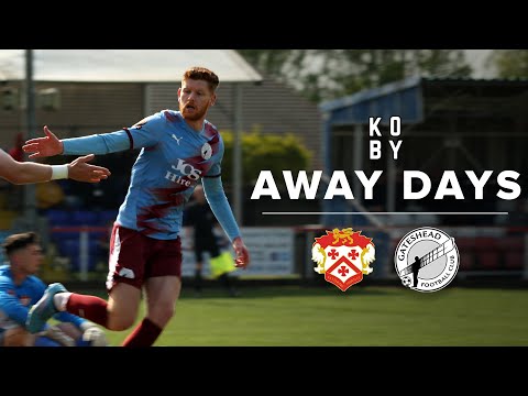Malley's third in three earns vital point | Kettering Town 1-1 Gateshead | KING KOBY AWAY DAYS