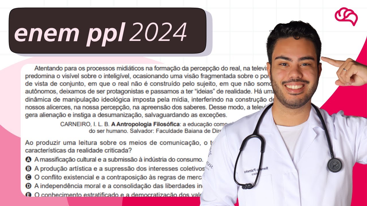 Resolução em Vídeo — Questão 63 ENEM 2024 PPL