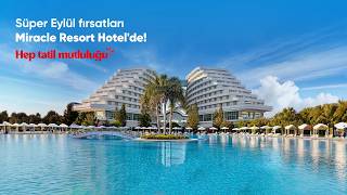 Süper Eylül fırsatlarıyla Antalya’da tatil zamanı! ☀️🌊