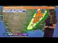 Nationwide severe weather forecast