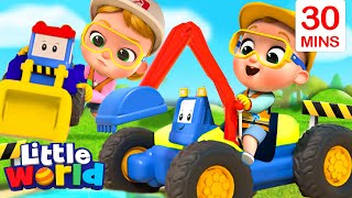 Little Babies Construction Workers Song + More Kids Songs & Nursery Rhymes by Little World