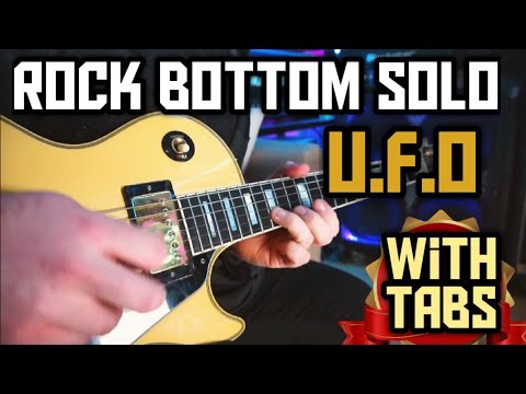 ROCK BOTTOM SOLO - U.F.O (WITH TABS)