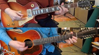 Polythene Pam/She Came In Through The Bathroom Window- The Beatles (Guitar Cover) Abbey Road Medley