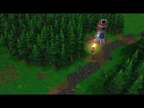 Warcraft III Reforged : World editor test 01
