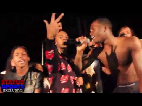 Moody Insane & K Dogg The Savage Performing Live- (Status Update Exclusive)