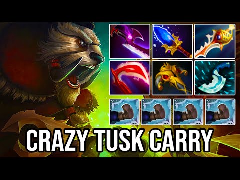 CRAZY MID CARRY [ TUSK ] VERY AGGRESSIVE PLAYER